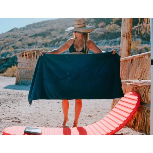 Serviette Pack Towl Recycled Luxe Body Lake Blue