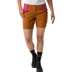 Short de rando Vaude Women's Tekoa Shorts III Silt Brown