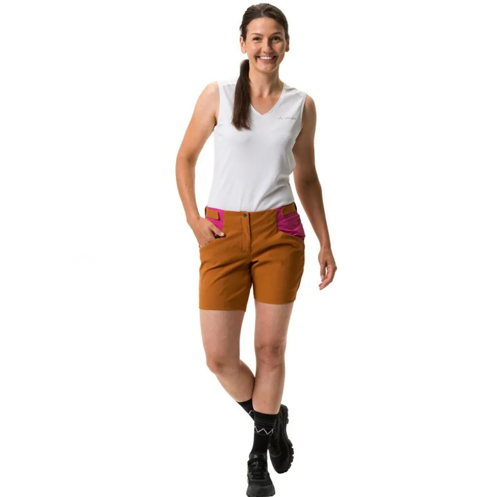 Short de rando Vaude Women's Tekoa Shorts III Silt Brown
