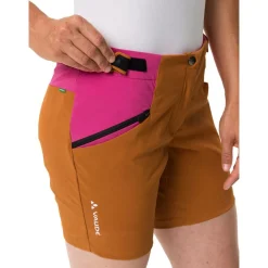Short de rando Vaude Women's Tekoa Shorts III Silt Brown