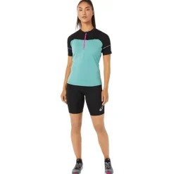 Short de trail Asics W Fujitrail Sprinter Performance Black
