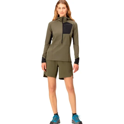 Short de trail Norrona senja flex1 8" Shorts W's Olive Night