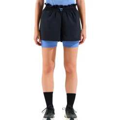 Short de trail Odlo 2 In 1 Short Essential Black Persian Jewel