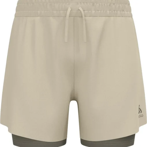 Short de trail Odlo Zeroweight 5 Inch 2In1 Short Agate Gray Vetiver