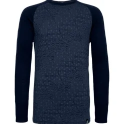 Sous-vêtement technique Bula Geo Merino Wool Crew Navy