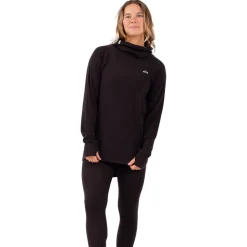 Sous-vêtement technique Eivy Icecold Merino Wool Gaiter Rib Top Black