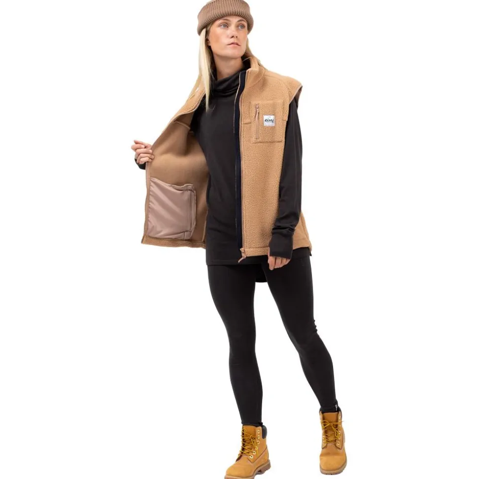 Sous-vêtement technique Eivy Icecold Merino Wool Gaiter Rib Top Black