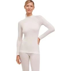 Sous-vêtement technique Falke Wool Tech Longsleeved Shirt Trend W Off White