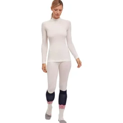 Sous-vêtement technique Falke Wool Tech Longsleeved Shirt Trend W Off White