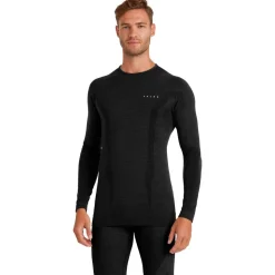 Sous-vêtement technique Falke Wool Tech Longsleeve Black