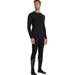 Sous-vêtement technique Falke Wool Tech Longsleeve Black
