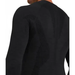 Sous-vêtement technique Falke Wool Tech Longsleeve Black