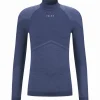 Sous-vêtement technique Falke Wool Tech Longsleeved Shirt Trend Space Blue