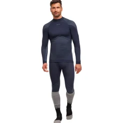Sous-vêtement technique Falke Wool Tech Longsleeved Shirt Trend Space Blue