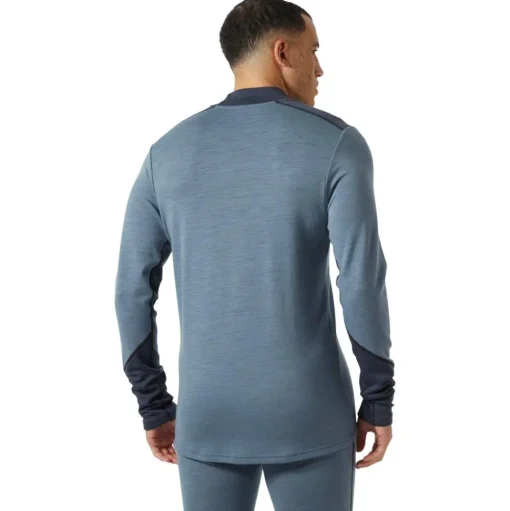 Sous-vêtement technique Helly Hansen Lifa Merino Midweight Logo Washed Navy