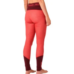 Sous-vêtement technique Helly Hansen W Lifa Merino Midweight Pant Poppy Red