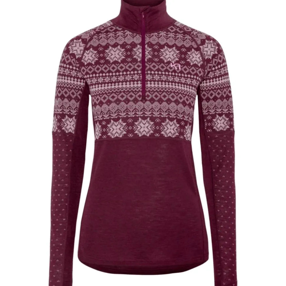 Sous-vêtement technique Kari Traa Vilma Hz Wine