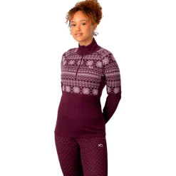 Sous-vêtement technique Kari Traa Vilma Hz Wine