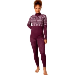 Sous-vêtement technique Kari Traa Vilma Hz Wine