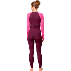 Sous-vêtement technique Kari Traa Kaia Set Wine