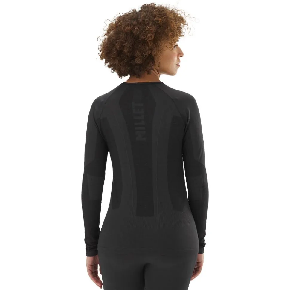 Sous-vêtement technique Millet Drynamic Ls Tee W Black