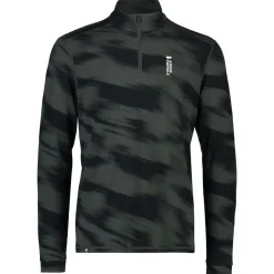 Sous-vêtement technique Mons Royale Europe M's Cascade 1/4 Zip Rosin Motion