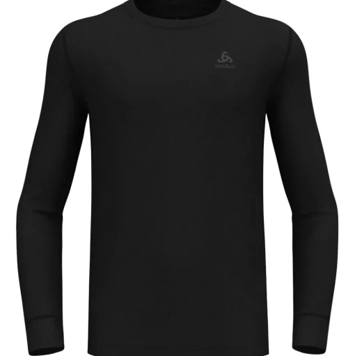 Sous-vêtement technique Odlo Top Crew Neck L/S Merino 200 Black