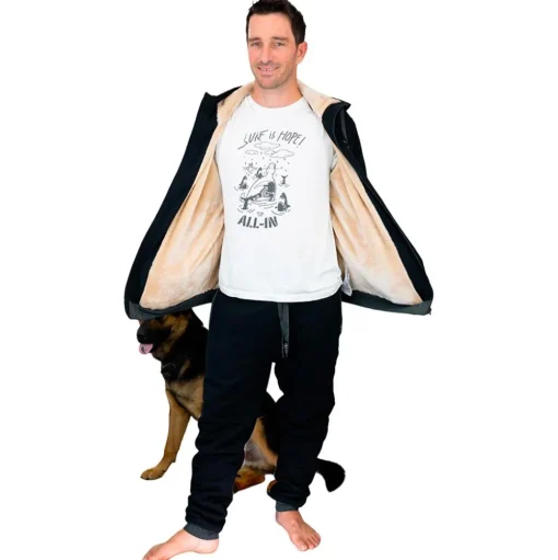 Sweat All-In Hoodie Plush Black
