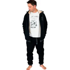 Sweat All-In Hoodie Plush Black