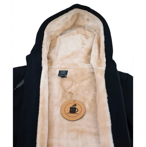 Sweat All-In Hoodie Plush Black
