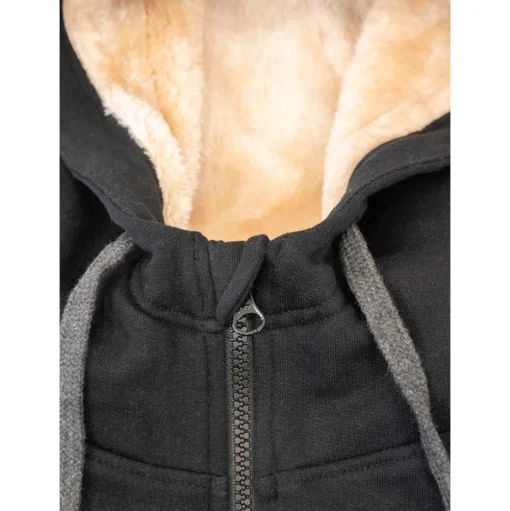 Sweat All-In Hoodie Plush Black