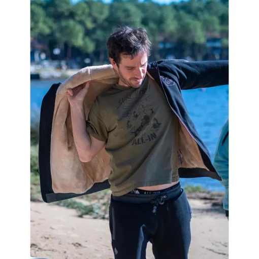 Sweat All-In Hoodie Plush Black