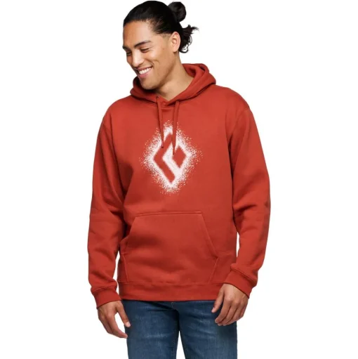 Sweat d'escalade Black Diamond M Chalked Up 2.0 Pull Over Hoody Burnt Sienna