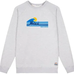 Sweat French Disorder Clyde Maui (Tricotin) Heather Grey