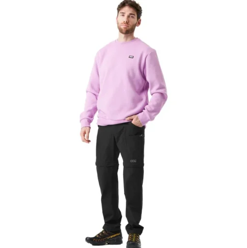 Sweat Picture Essential Crew Sheer Lilac