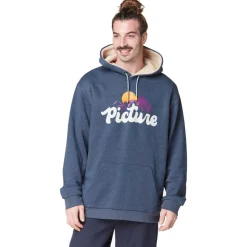 Sweat Picture Julka Plush Dark Blue Melange