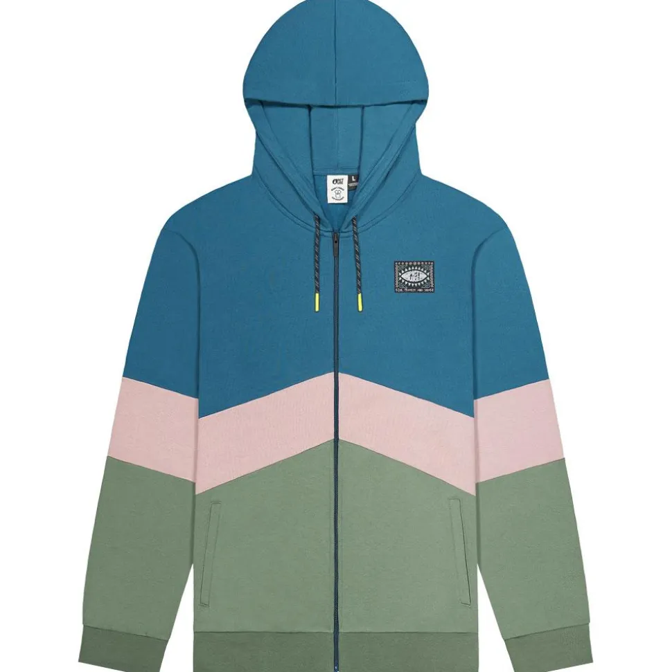 Sweat Picture Klob Zip Roc Blue