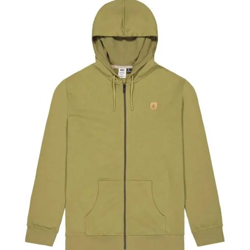 Sweat Picture Lil Cork Zip Army Green