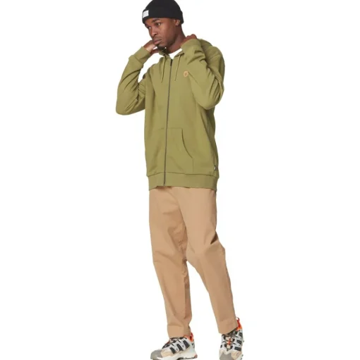 Sweat Picture Lil Cork Zip Army Green