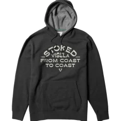 Sweat Vissla Coastal Eco Po Hoodie Black Heather