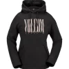 Sweat Volcom Essential Hoodie Women Black