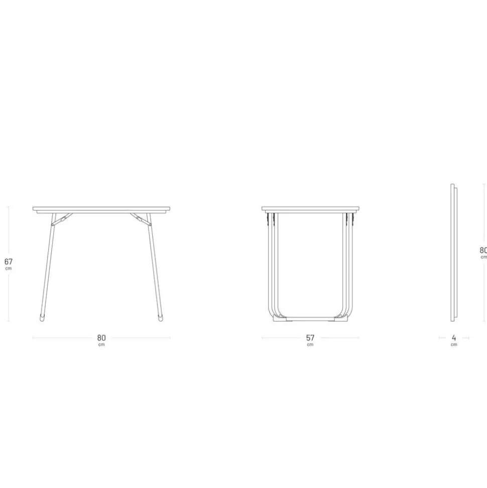 Table Lafuma Mobilier Fidji Carbon