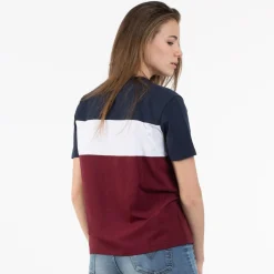 Tee-shirt Animoz Uzio Bleu Blanc Bordeaux