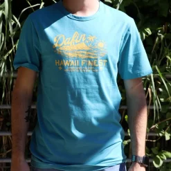 Tee-shirt Dafin Sunset - Petrol