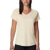 Tee-shirt de rando Columbia W's Zero Rules SS Shirt Sunkissed