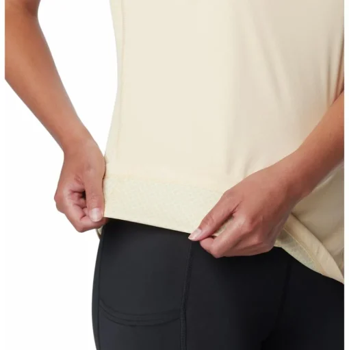Tee-shirt de rando Columbia W's Zero Rules SS Shirt Sunkissed