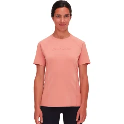 Tee-shirt de rando Mammut Selun FL Logo W Quartz Dust