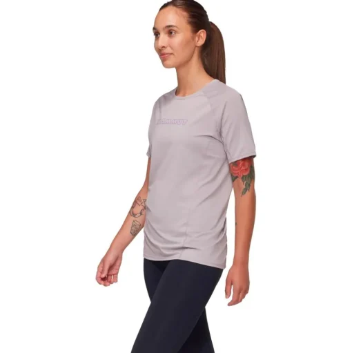 Tee-shirt de rando Mammut Selun FL Logo W Alpine Calamint