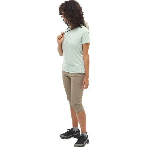 Tee-shirt de rando Millet Ubic Light Tee Shirt Short Sleeve W Seaweed