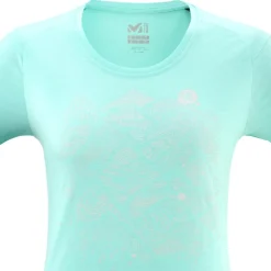 Tee-shirt de rando Millet Granite Shortsleeve W Aruba Blue